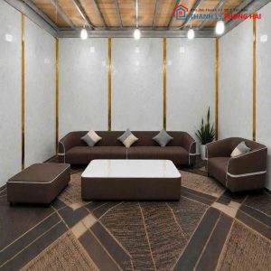 Bộ Sofa Fila Bọc Da 4 Món Mới 99%