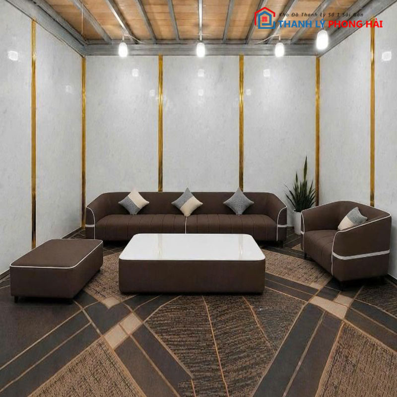bo-sofa-fila-boc-da-4-mon-6 Bộ Sofa Fila Bọc Da 4 Món Mới 99%