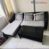 Bộ Sofa Góc L Kèm Bàn Kính Cũ
