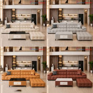 Bộ Sofa Maserati Bọc Da Mới 99% (Nhiều Màu)