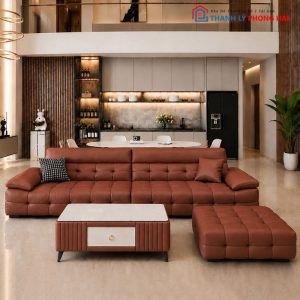 Bộ Sofa Maserati Bọc Da Mới 99% (Nhiều Màu)