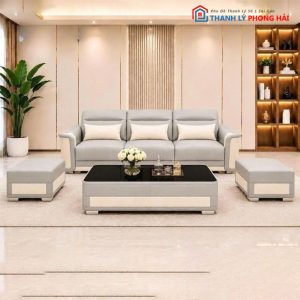 Bộ Sofa Toshiba Bọc Da Mới 99% (Nhiều Màu)