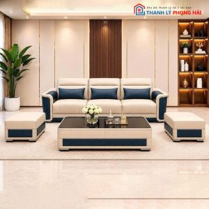 Bộ Sofa Toshiba Bọc Da Mới 99% (Nhiều Màu)