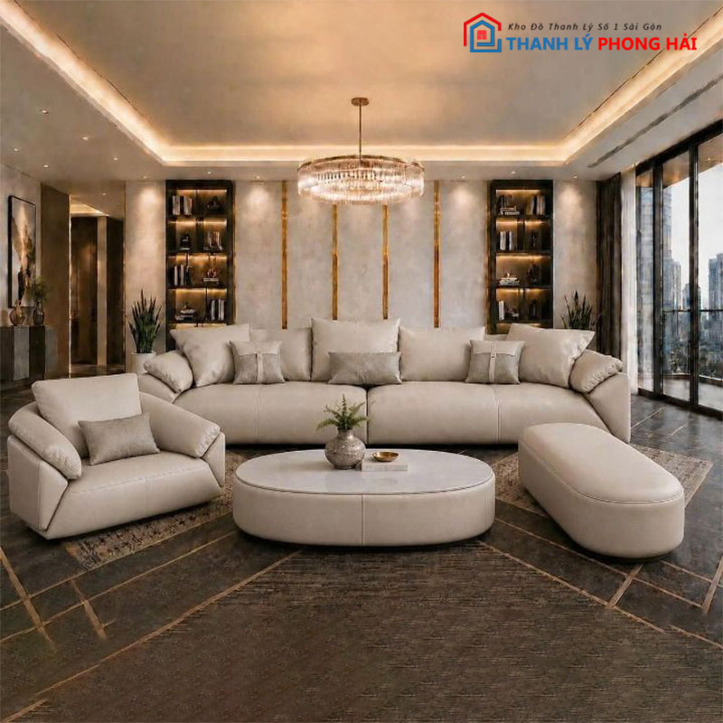 bo-sofa-xiaomi-kem-ban-tra-4 Bộ Sofa Xiaomi Kèm Bàn Trà Mới 99%