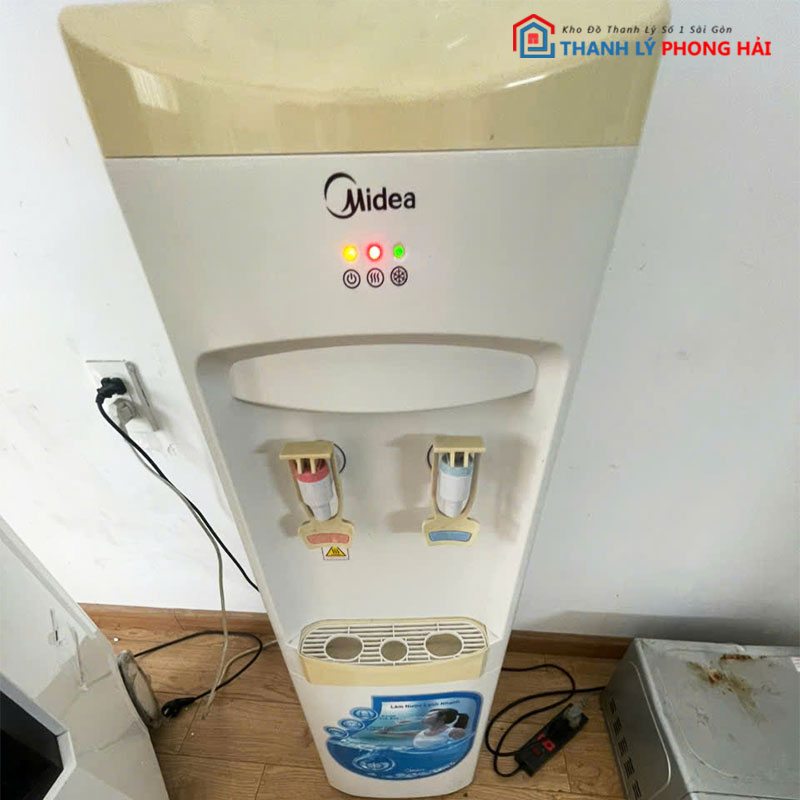 cay-nuoc-nong-lanh-midea-dang-dung-cu Cây Nước Nóng Lạnh Midea Dạng Đứng Cũ