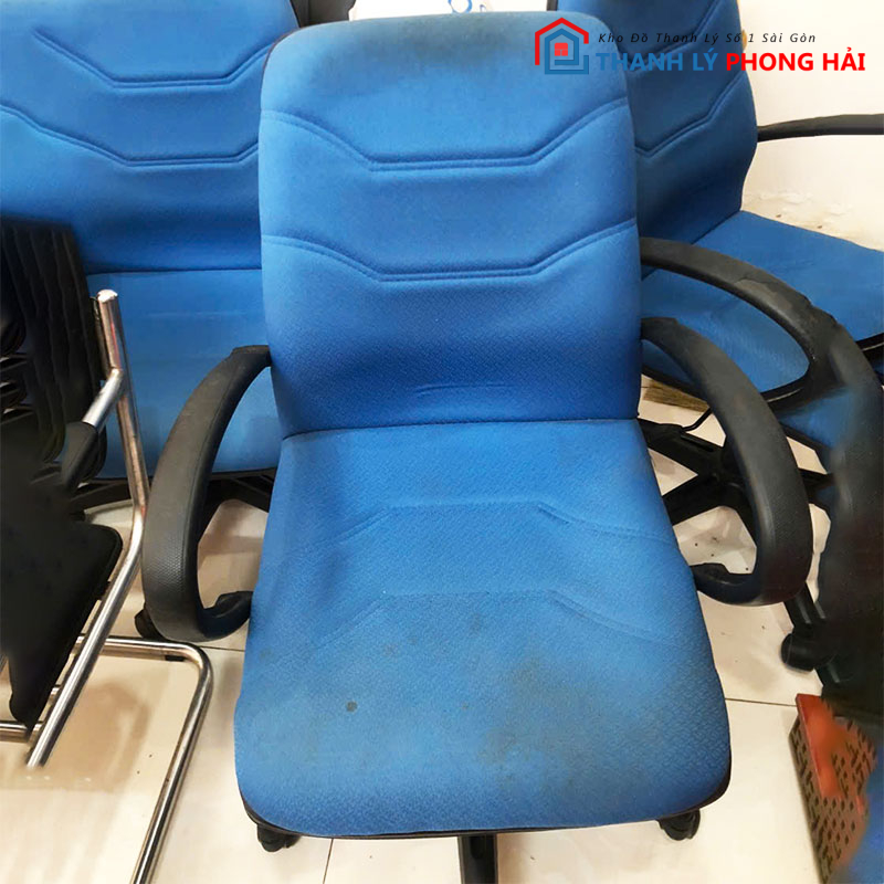 ghe-boc-ni-mau-xanh-lung-vuong-cu-2 Ghế Bọc Nỉ Màu Xanh Lưng Vuông Cũ