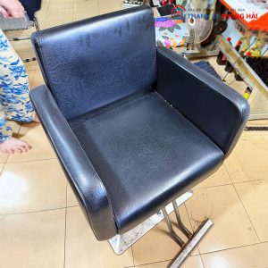 Ghế Cắt Tóc Bọc Da Có Gác Chân Cũ