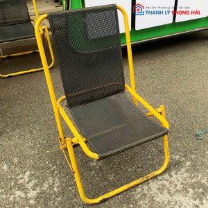 Ghế Xếp Lò Xo Lưng Lưới Cũ (Nhiều Size)