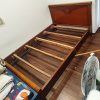 Giường Gỗ Tự Nhiên 1m2 Khung Chắc Chắn