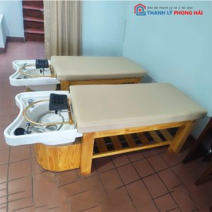 Giường Gội Đầu Dưỡng Sinh Kèm Bồn Sứ Cũ (Nhiều Màu)