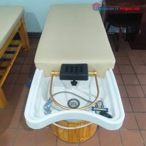 Giường Gội Đầu Dưỡng Sinh Kèm Bồn Sứ Cũ (Nhiều Màu)