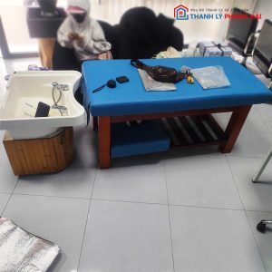 Giường Gội Đầu Dưỡng Sinh Kèm Bồn Sứ Cũ (Nhiều Màu)