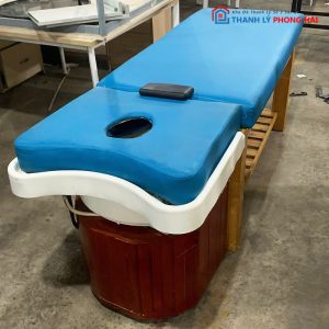 Giường Gội Đầu Dưỡng Sinh Kèm Bồn Sứ Cũ (Nhiều Màu)