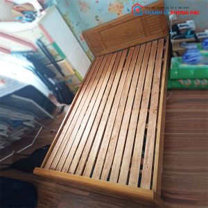 Giường Ngủ 1m2 Gỗ Công Nghiệp Cũ