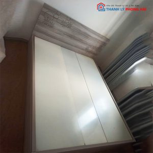 Giường Ngủ 1m6 Gỗ CN Kiểu Đơn Giản Cũ