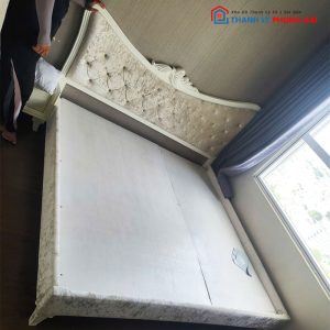Giường Ngủ Hoàng Gia Bọc Nhung Êm Ái Cũ