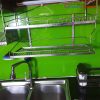 Kệ Chén Treo 2 Tầng Bằng Inox Cũ