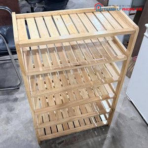 Kệ Dép Bằng Gỗ 6 Tầng Cũ