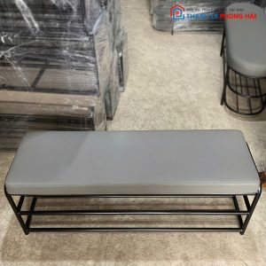 Kệ Giày Dép Kèm Đệm Ngồi 1m2 Mới 99%
