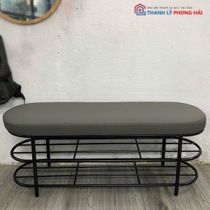 Kệ Giày Dép Kèm Đệm Ngồi 1m2 Mới 99%