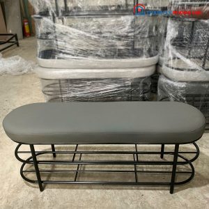 Kệ Giày Dép Kèm Đệm Ngồi 1m2 Mới 99%