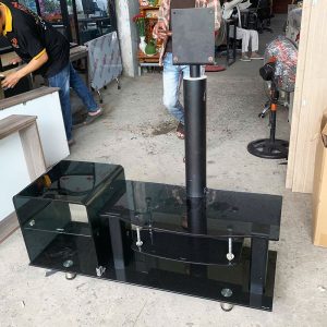Kệ Tivi Mặt Kính Nhiều Tầng Có Giá Đỡ Cũ