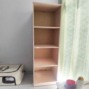 Kệ Trưng Bày Gỗ Công Nghiệp 4 Tầng Cũ
