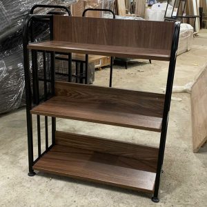 Kệ Trưng Bày Gỗ MDF Khung Sắt Mới 99% (Nhiều Size)