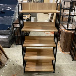 Kệ Trưng Bày Gỗ MDF Khung Sắt Mới 99% (Nhiều Size)
