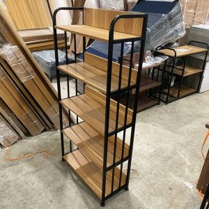 Kệ Trưng Bày Gỗ MDF Khung Sắt Mới 99% (Nhiều Size)