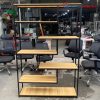 Kệ Trưng Bày Khung Sắt 1m2 Thiết Kế Lệch Cũ