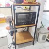 Kệ Trưng Bày Mặt Gỗ Khung Sắt Cũ