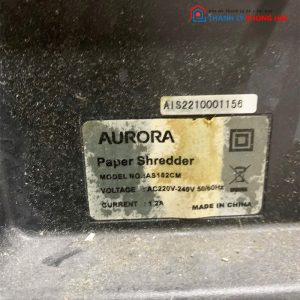 Máy Hủy Giấy Aurora AS152CM Cũ