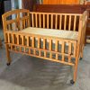 Nôi Em Bé 1m2 Gỗ Tự Nhiên Cũ