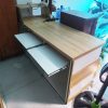 Quầy Lễ Tân Cũ Kèm 2 Ngăn Kéo Bàn Phím Cũ