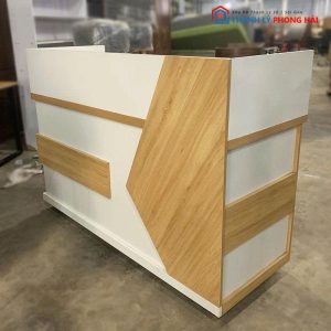 Quầy Lễ Tân Cũ Kèm 2 Ngăn Kéo Bàn Phím