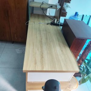 Quầy Lễ Tân Cũ Kèm 2 Ngăn Kéo Bàn Phím Cũ