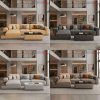 Sofa Samsung Góc L Bọc Da Mới 99% (Nhiều Màu)