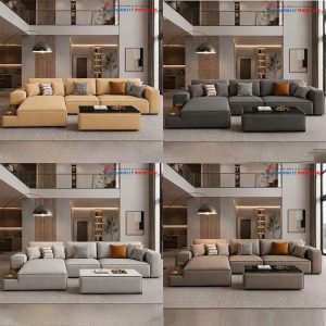 Sofa Samsung Góc L Bọc Da Mới 99% (Nhiều Màu)
