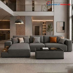 Sofa Samsung Góc L Bọc Da Mới 99% (Nhiều Màu)