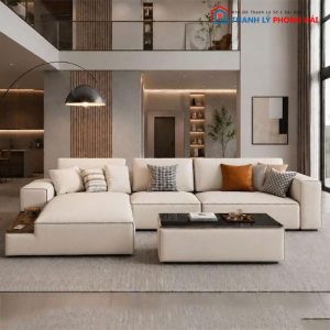 Sofa Samsung Góc L Bọc Da Mới 99% (Nhiều Màu)