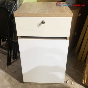 Tủ Cabin 2 Ngăn Gỗ MDF Cũ