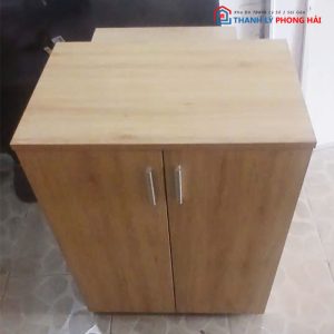 Tủ Hồ Sơ 60cm Cánh Gỗ Cũ
