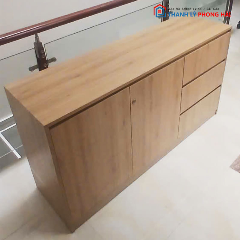 tu-ho-so-go-mdf-1m4-cu-3 Tủ Hồ Sơ Gỗ MDF 1m4 Cũ