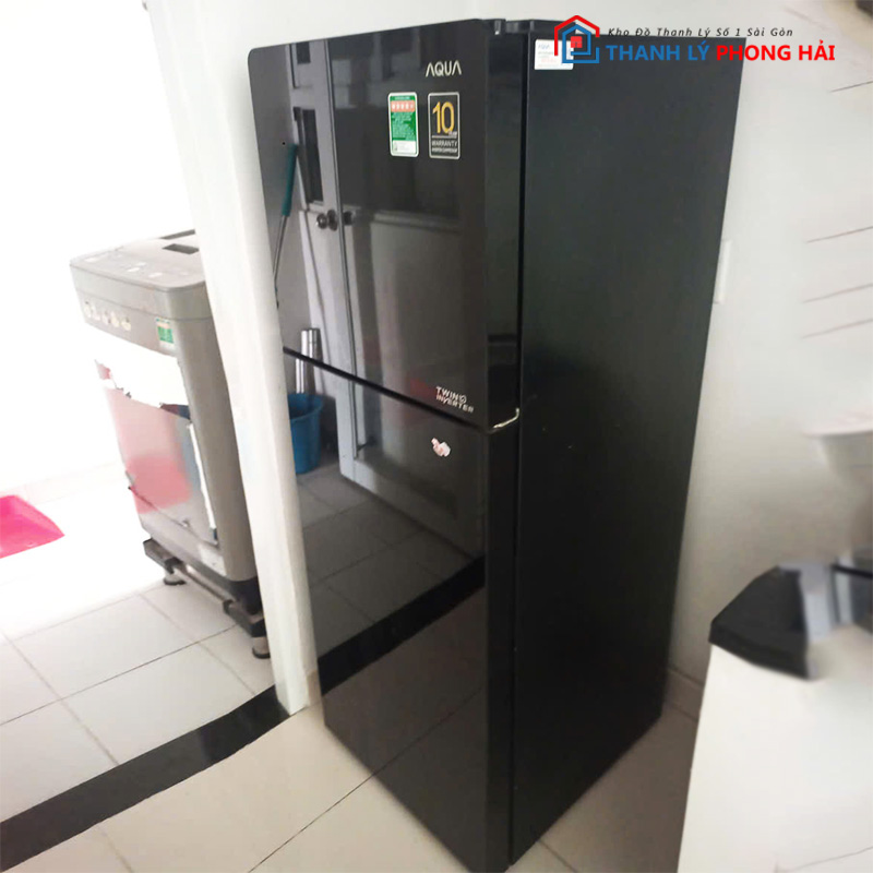 tu-lanh-aqua-twin-inverter-235-lit-cu-1 Tủ Lạnh Aqua Twin Inverter 235 Lít AQR-IG248EN Cũ