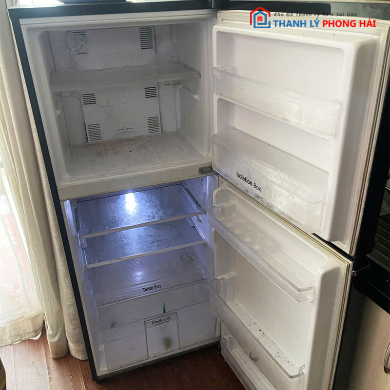 tu-lanh-panasonic-2-canh-234-lit-cu-2 Tủ Lạnh Panasonic 2 Cánh 234 Lít NR-BL263 Cũ