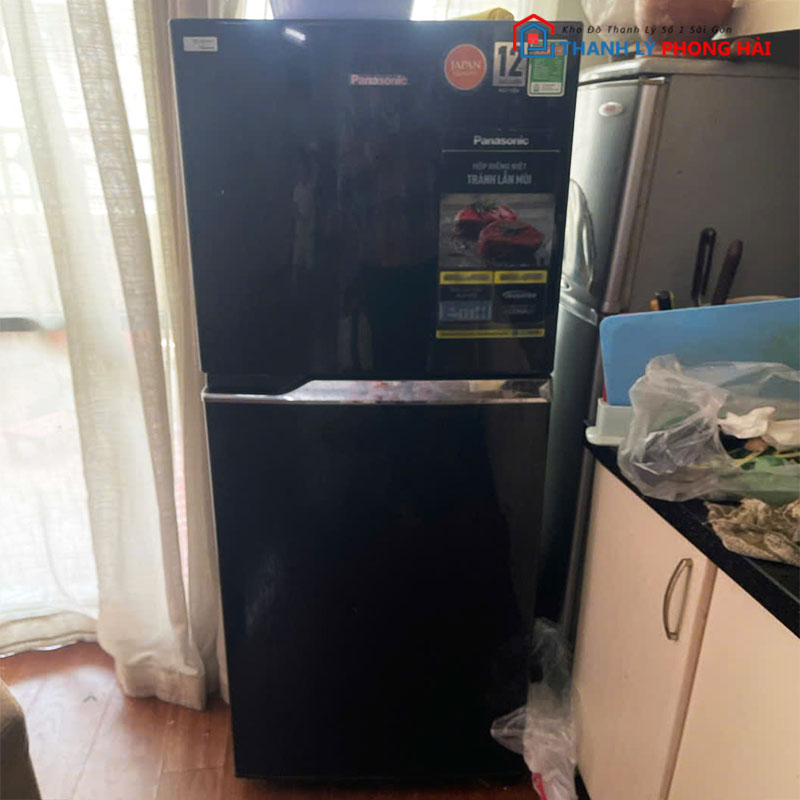 tu-lanh-panasonic-2-canh-234-lit-cu-4 Tủ Lạnh Panasonic 2 Cánh 234 Lít NR-BL263 Cũ