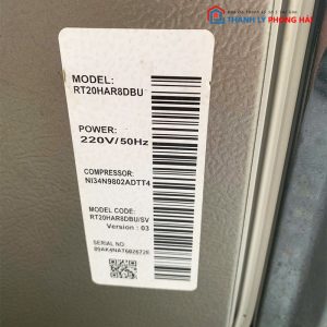 Tủ Lạnh Samsung RT20HAR8DBU/SV Inverter 208L Cũ