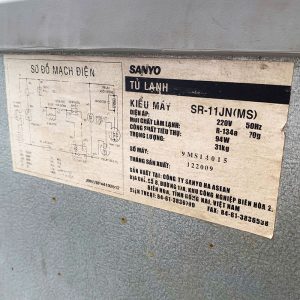 Tủ Lạnh Sanyo SR-11JN(MS) Cũ
