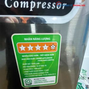 Tủ Lạnh Sharp SJ-X196E-SL 2 Cánh 180L Cũ